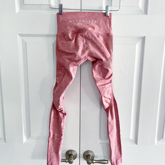 Alphalete Aero Leggings in Rose Pink - Picture 7 of 11